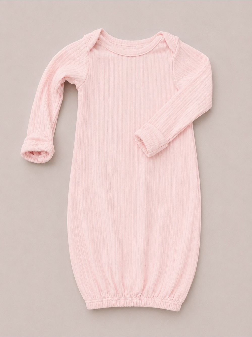 Purely Soft By Carter’s - Bamboo Gown W/ Elastic @ Bottom (Soft!!) - NB